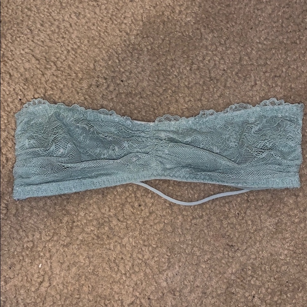 Lace mint green bandeau. Size small